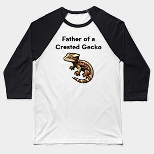 Crested Gecko Baseball T-Shirt